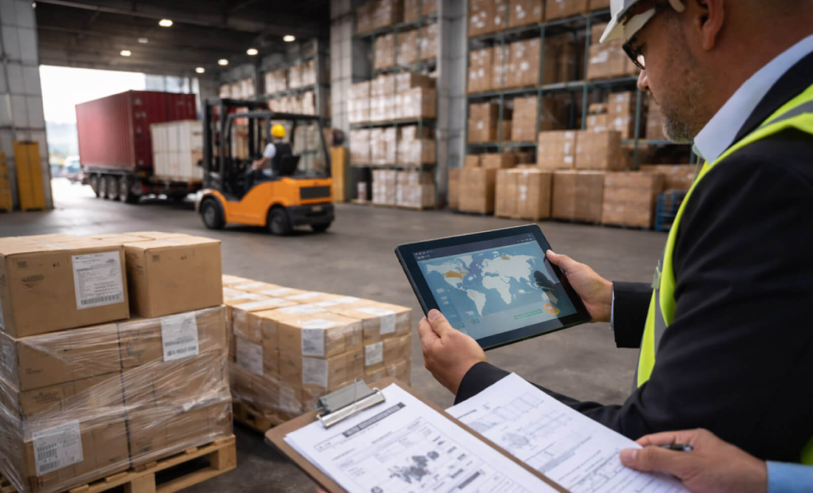 International logistics and distribution coordination