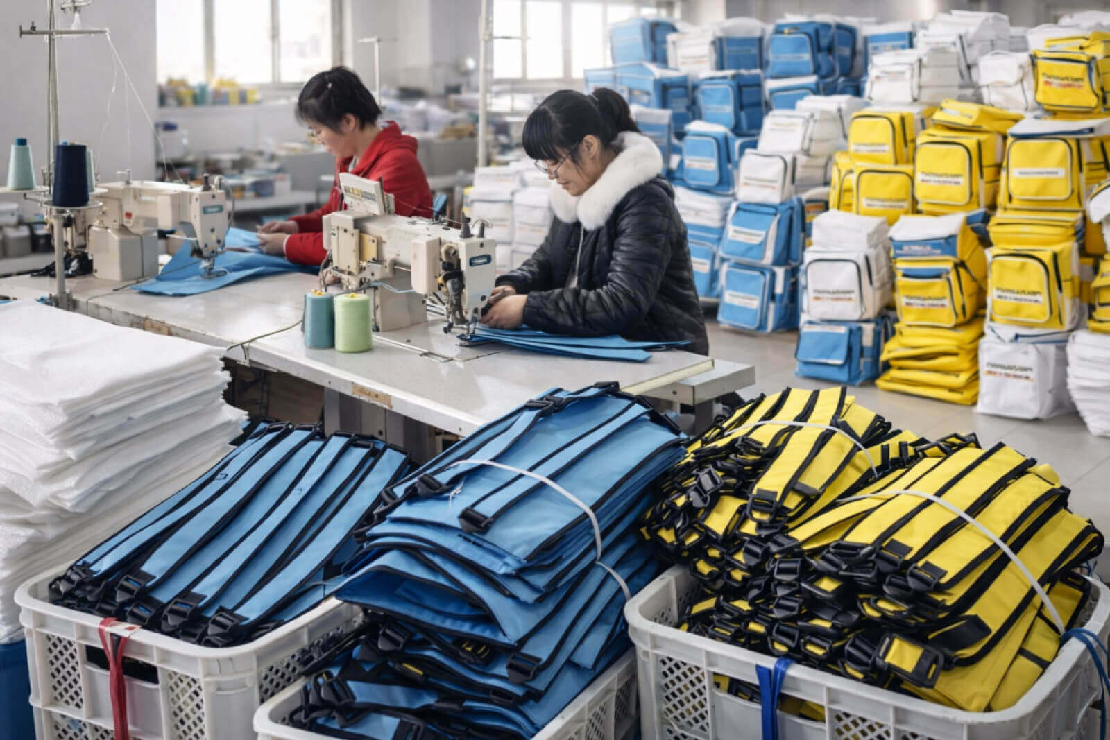 Novalac AR Digest cooler backpack – manufacturing and quality inspection