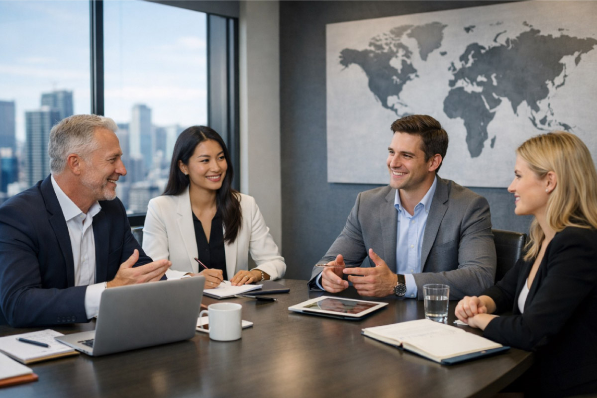 Komits global consulting and project management team